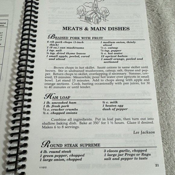 Tasty Temptations COOKBOOK 2011 A Place of Refuge Pentecostal Fort Pierce. FL - Picture 8 of 12